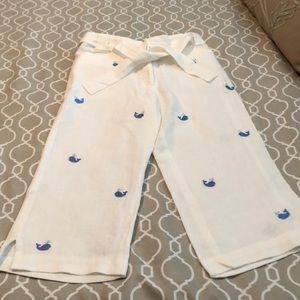 Girls linen pants